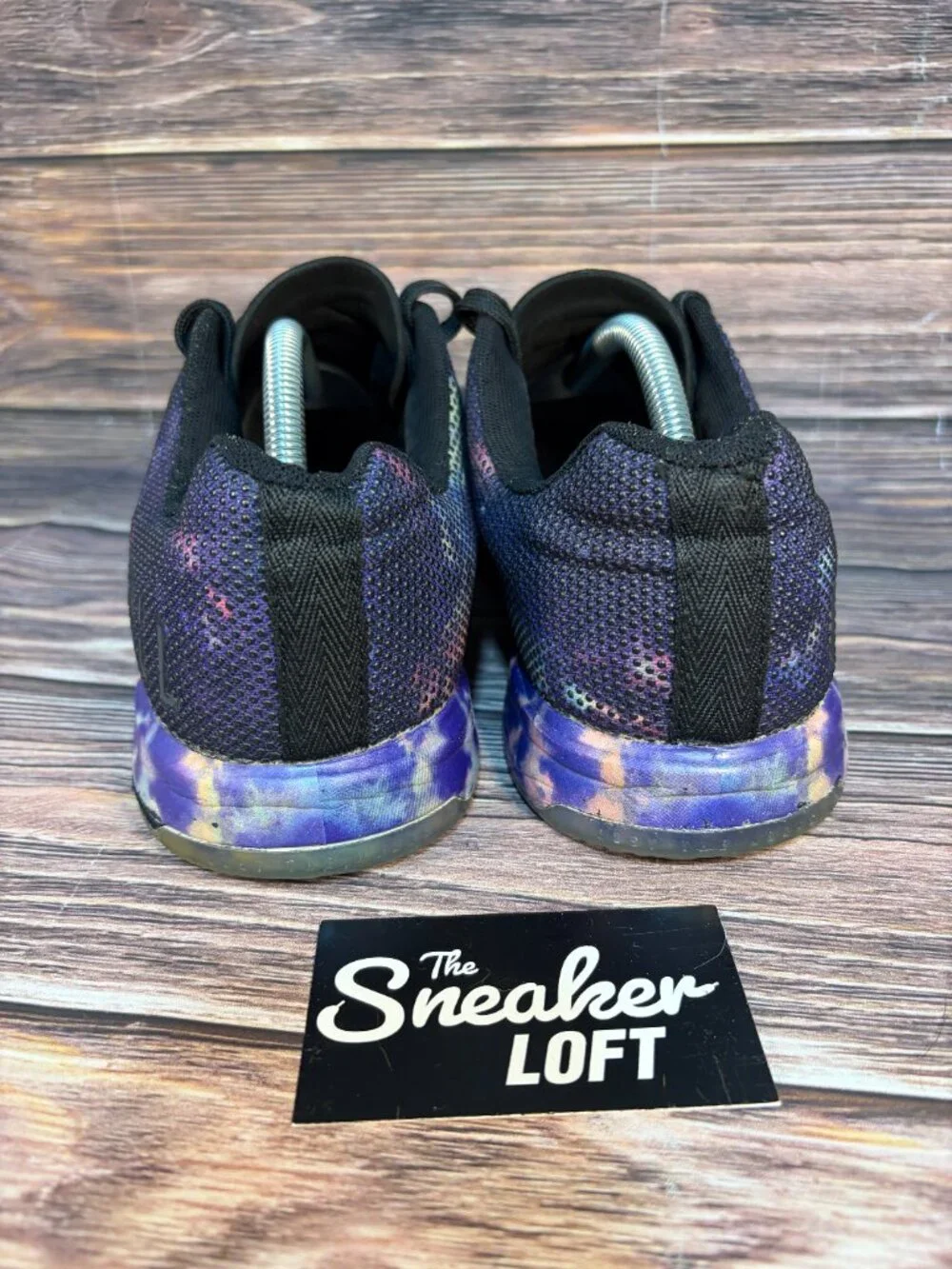 NoBull Trainer Dark‎ Purple Midnight Tye Dye Men's Athletic Training Shoes 11